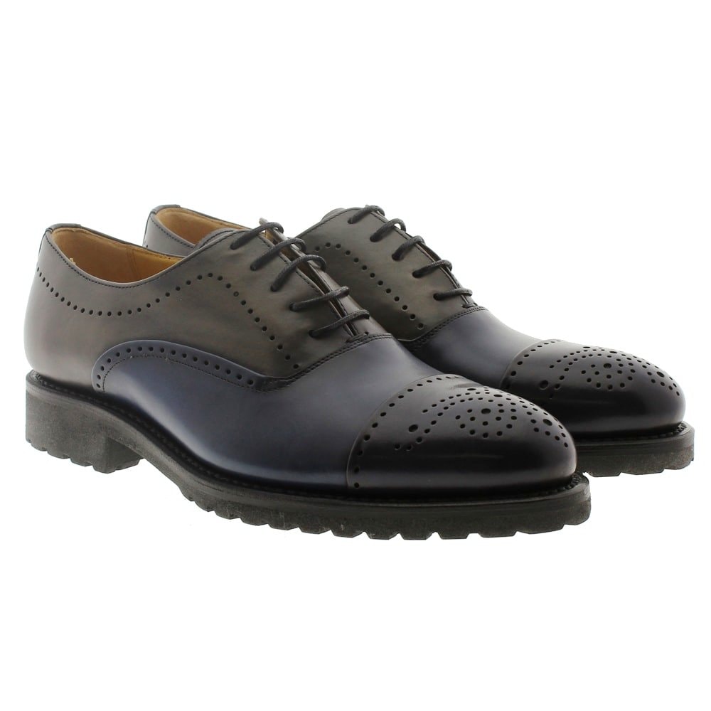 Zapato Oxford azul Cordwainer 17551