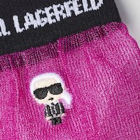 Pack calcetines brillantina Karl Lagerfeld 201W6003 foto 5