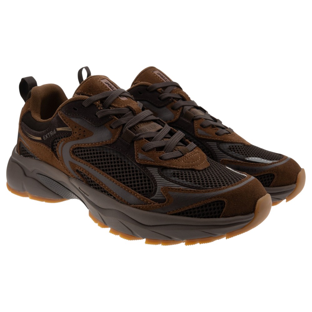 Zapatillas marrones cordón caballero Goretex Extra4 2201733