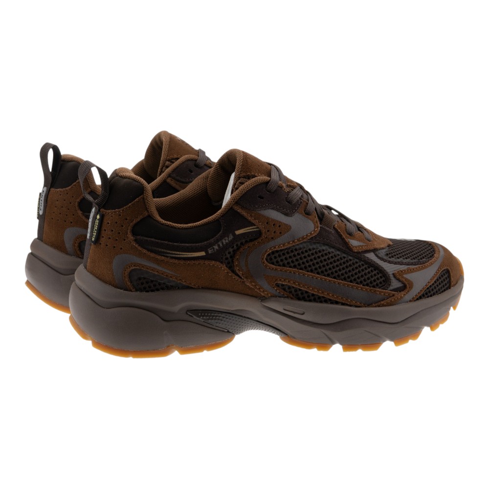 Zapatillas marrones cordón caballero Extra4 foto 4