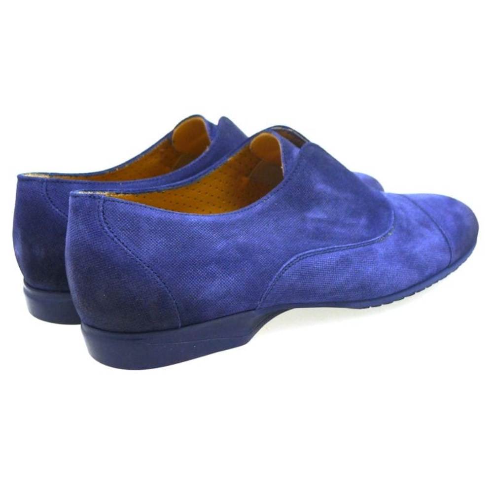 Zapato de hombre tipo slipper Pertini 23439 Azul foto 4