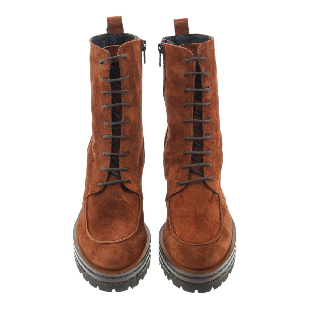 Botin tacon acordonado piel ane Zinda 2482 foto 2