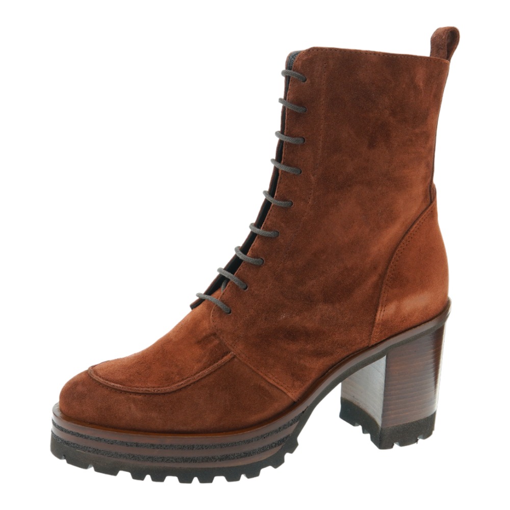 Botin tacon acordonado piel ane Zinda 2482 foto 3