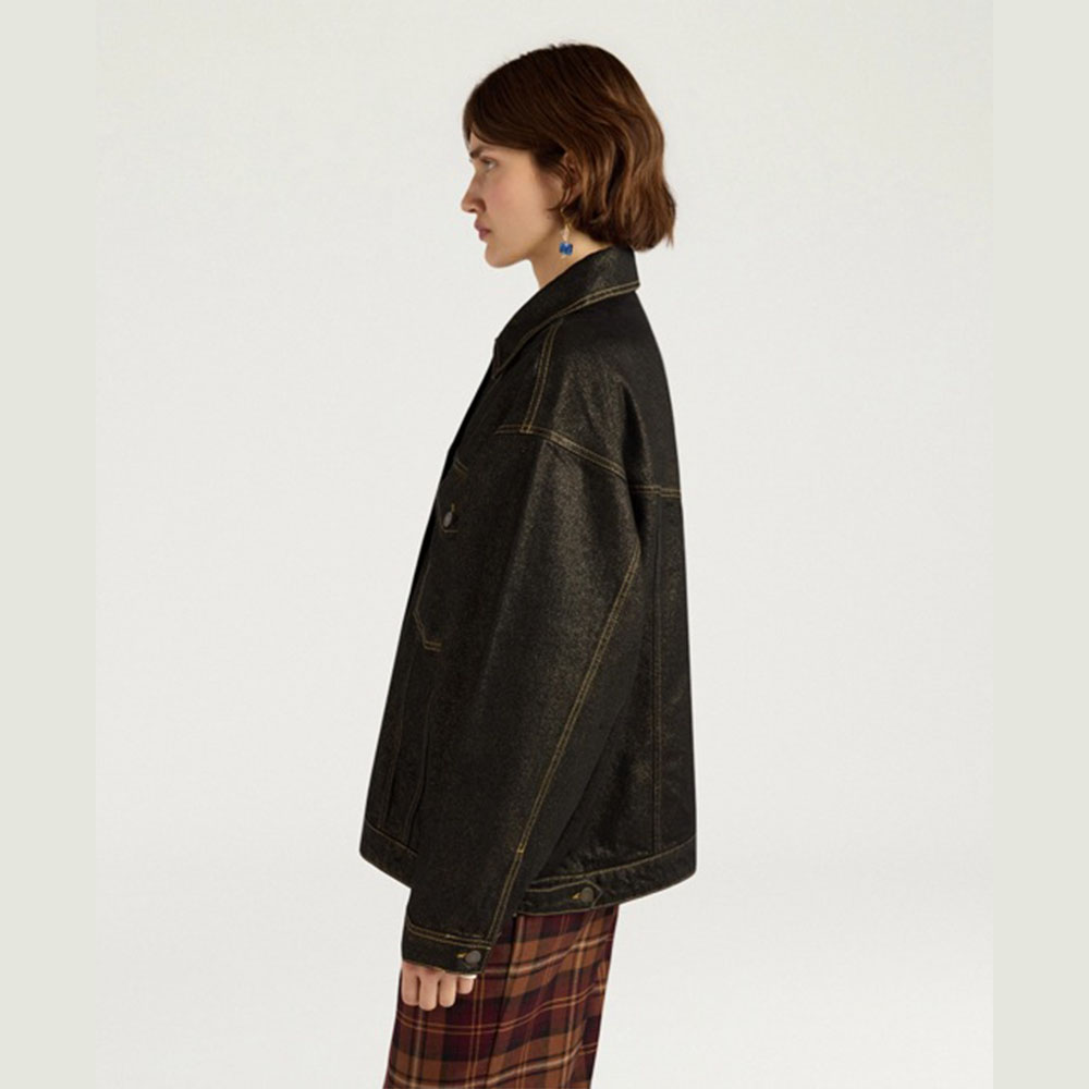 Chaqueta mujer vaquera teñida – Momoní foto 3