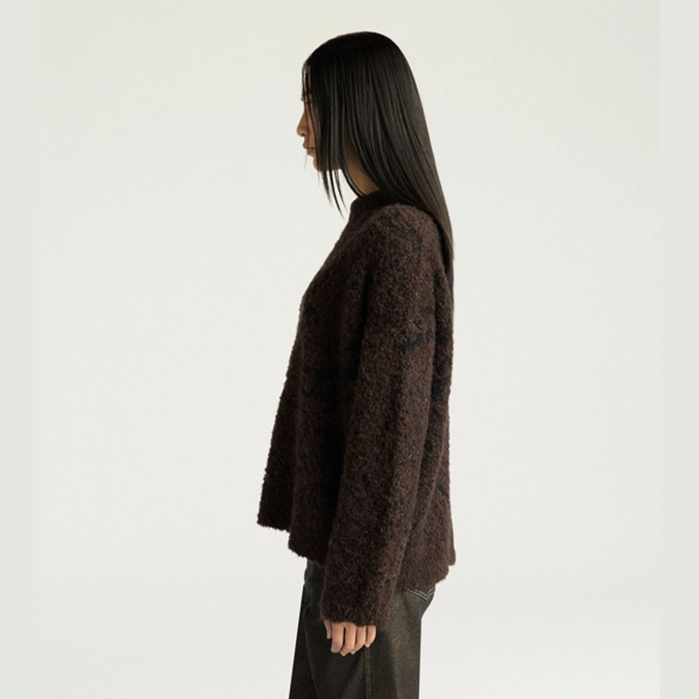 Jersey mujer marrón dorado – Momoní foto 3