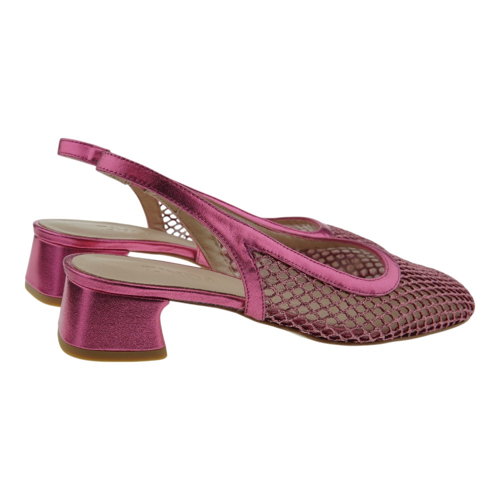 Zapatos destalonados Zinda fucsia – Color vibrante y estilo sofisticado foto 4