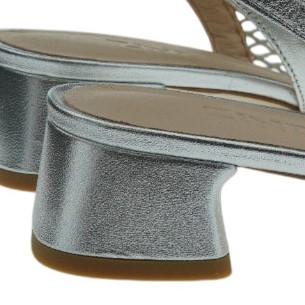 Zapatos destalonados Zinda mujer plateados – Diseño elegante y cómodo foto 6