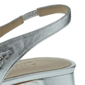 Zapatos destalonados Zinda mujer plateados – Diseño elegante y cómodo foto 7