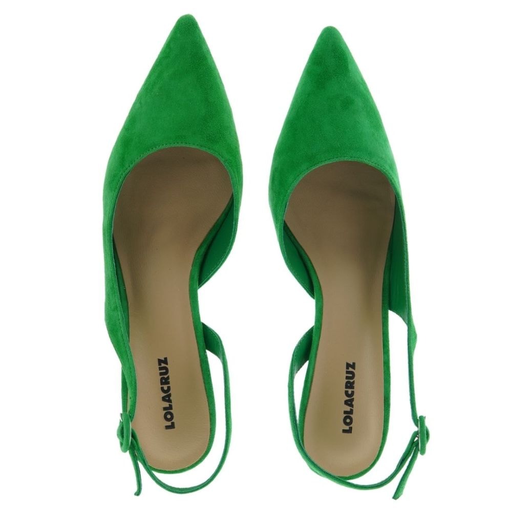 Zapatos tacón ante destalonado Lola Cruz 308Z30BK foto 2