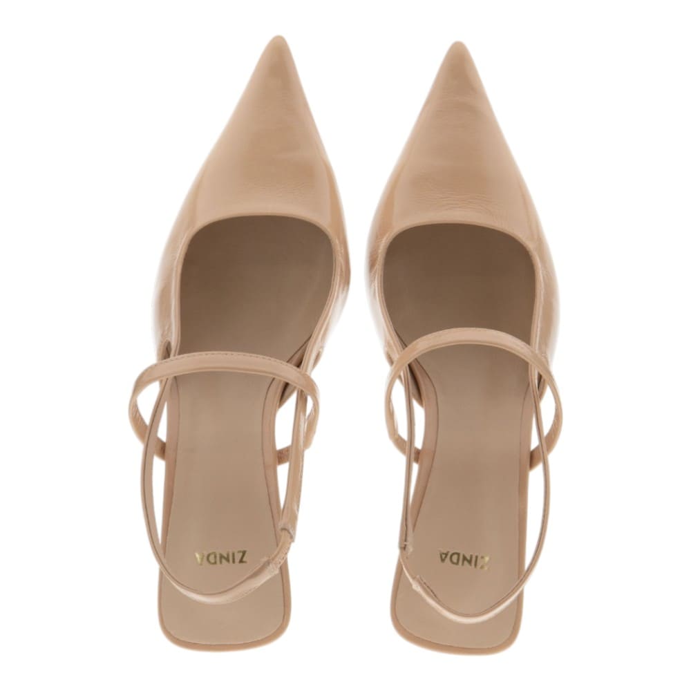 Zapato boda nude tacón Zinda foto 2