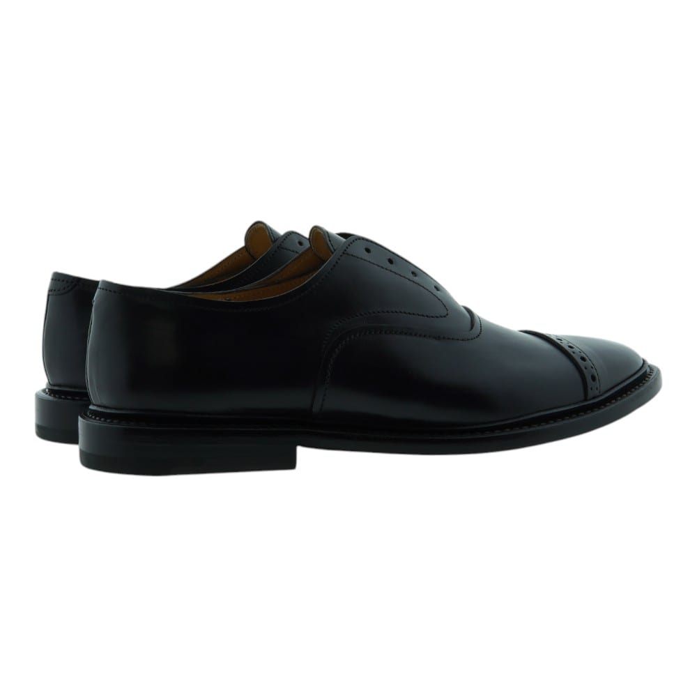 Blucher Negro Hombre Premiata | Zapatos de Vestir Exclusivos foto 4