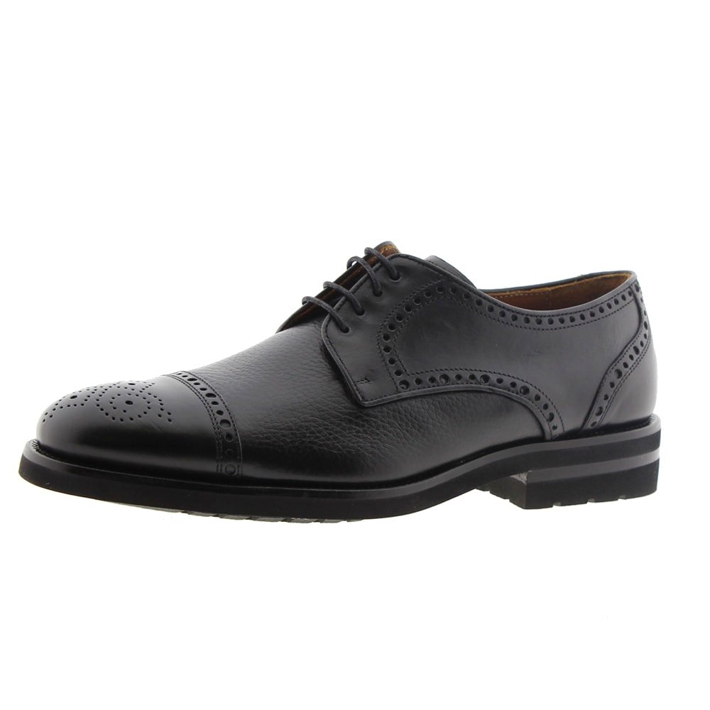 Zapatos vestir cordón hombre Calce 430 Negro foto 3
