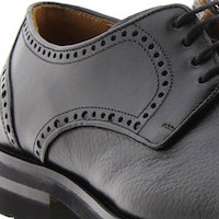 Zapatos vestir cordón hombre Calce 430 Negro foto 7