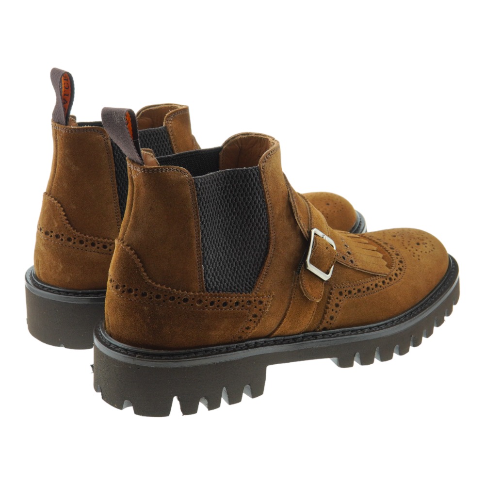 Bota hombre flecos y hebilla Calce 455-SE foto 4