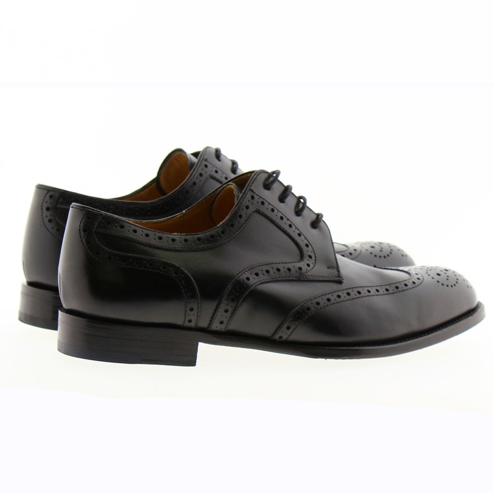 Zapato Oxford picado Calce 47 Negro foto 4