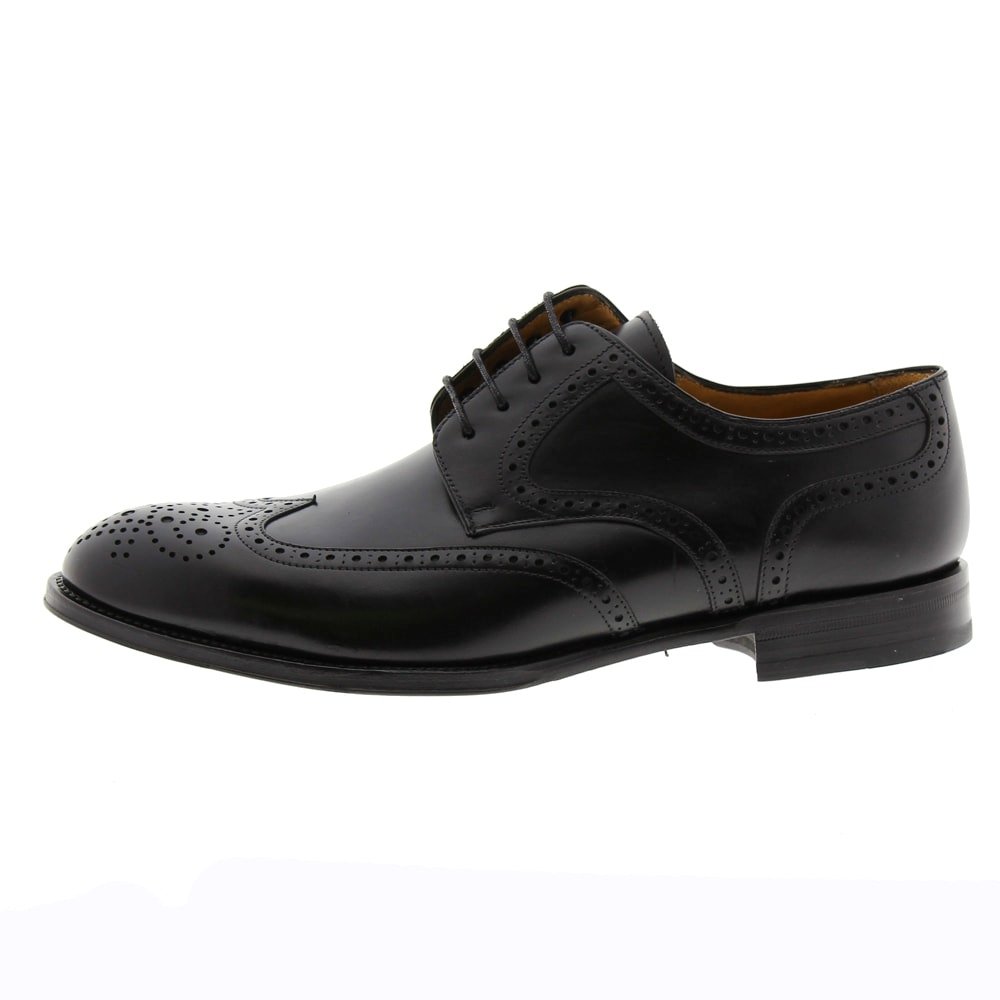 Zapato Oxford picado Calce 47 Negro foto 3