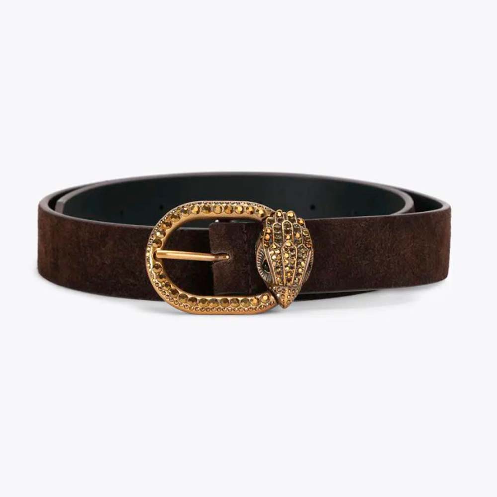 Cinturón ante cuero águila strass Kurt Geiger 5257830209