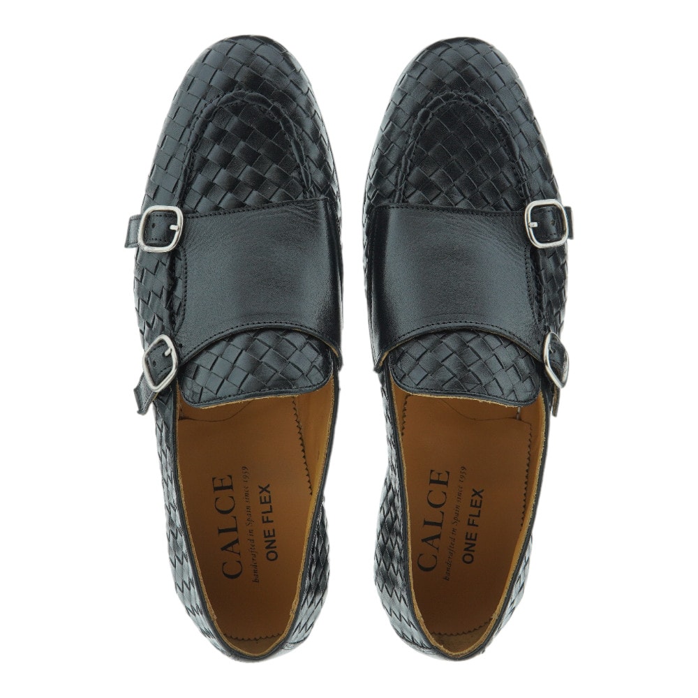 Zapatos Monk Hebillas Trenzado Calce Hombre - Sofisticación en Gallery Carrile foto 2