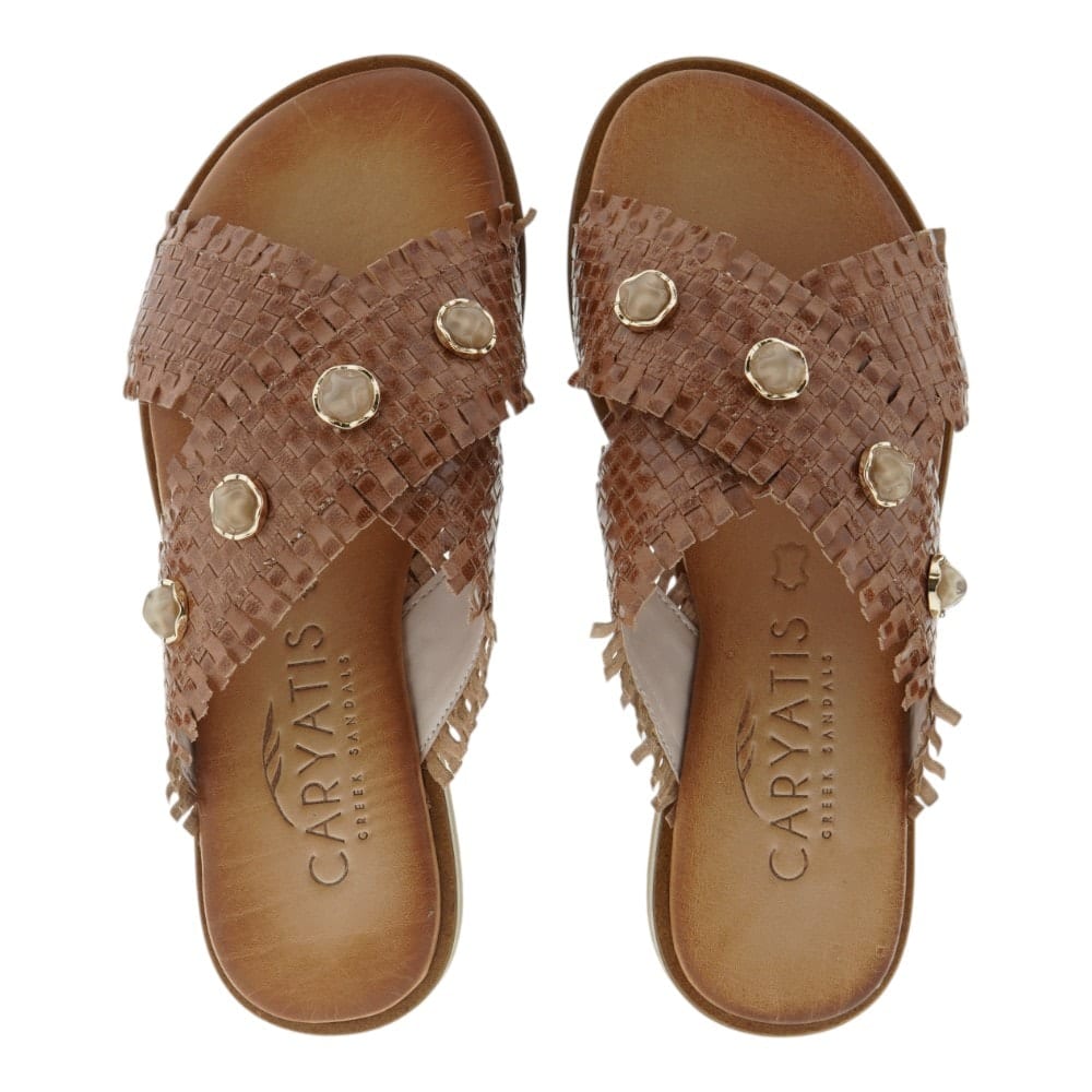 Sandalias Planas Trenzadas Caryatis | Elegancia Artesanal | Gallery Carrile foto 2