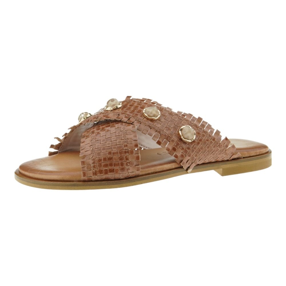 Sandalias Planas Trenzadas Caryatis | Elegancia Artesanal | Gallery Carrile foto 3