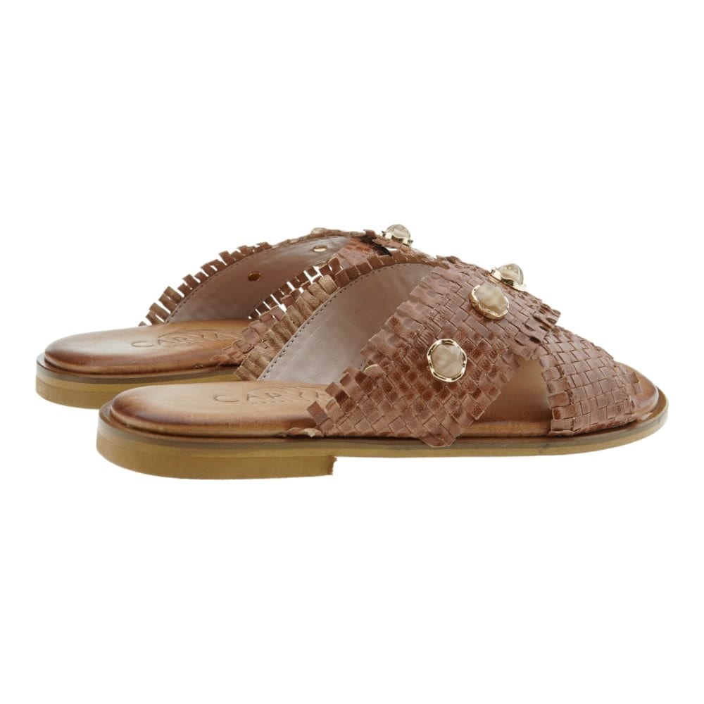 Sandalias Planas Trenzadas Caryatis | Elegancia Artesanal | Gallery Carrile foto 4