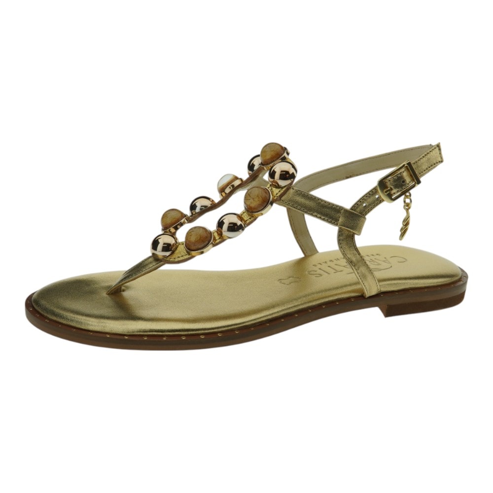 Sandalias dedo doradas Caryatis – Elegancia y comodidad para el verano foto 3