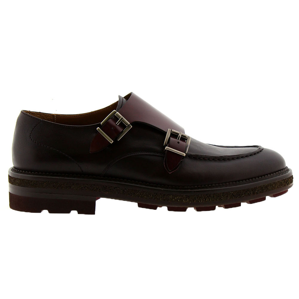 Zapato monk doble hebilla piel Calce 735 foto 5