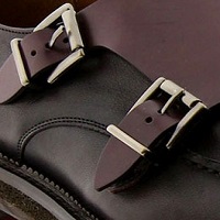 Zapato monk doble hebilla piel Calce 735 foto 6