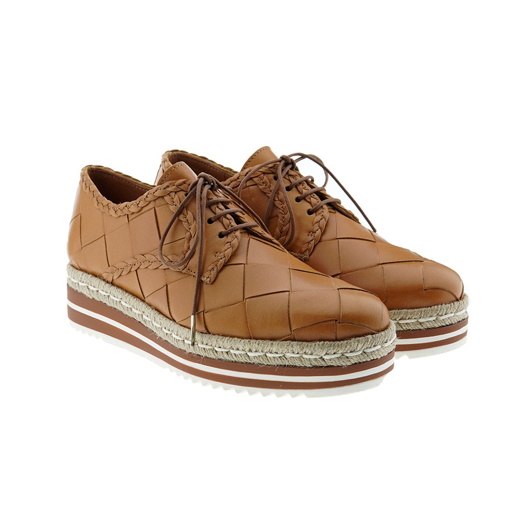 Zapato cordón trenzado suela cáñamo Pons Quintana 9211.000