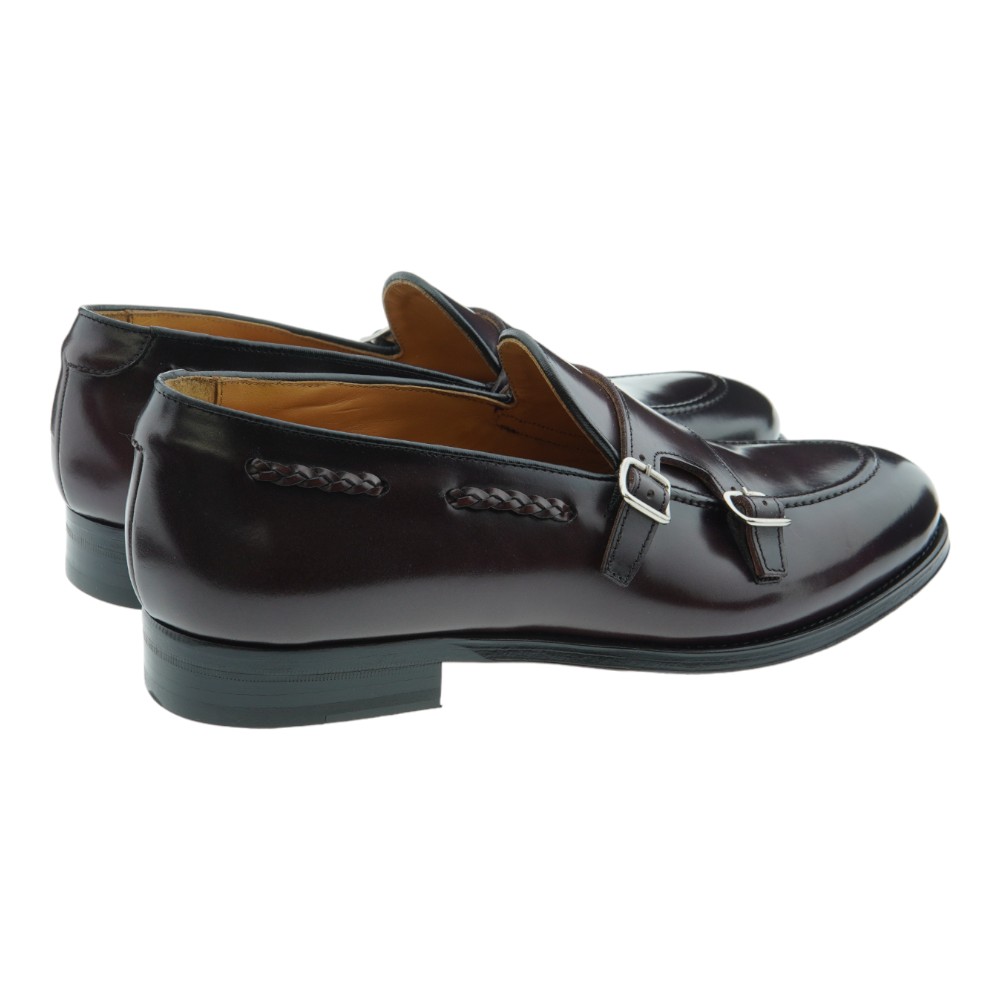 Zapato Monk doble hebilla piel brillante Calce 938 foto 4
