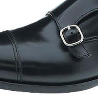 Zapato vestir caballero doble hebilla negro Calce 941-PI foto 6