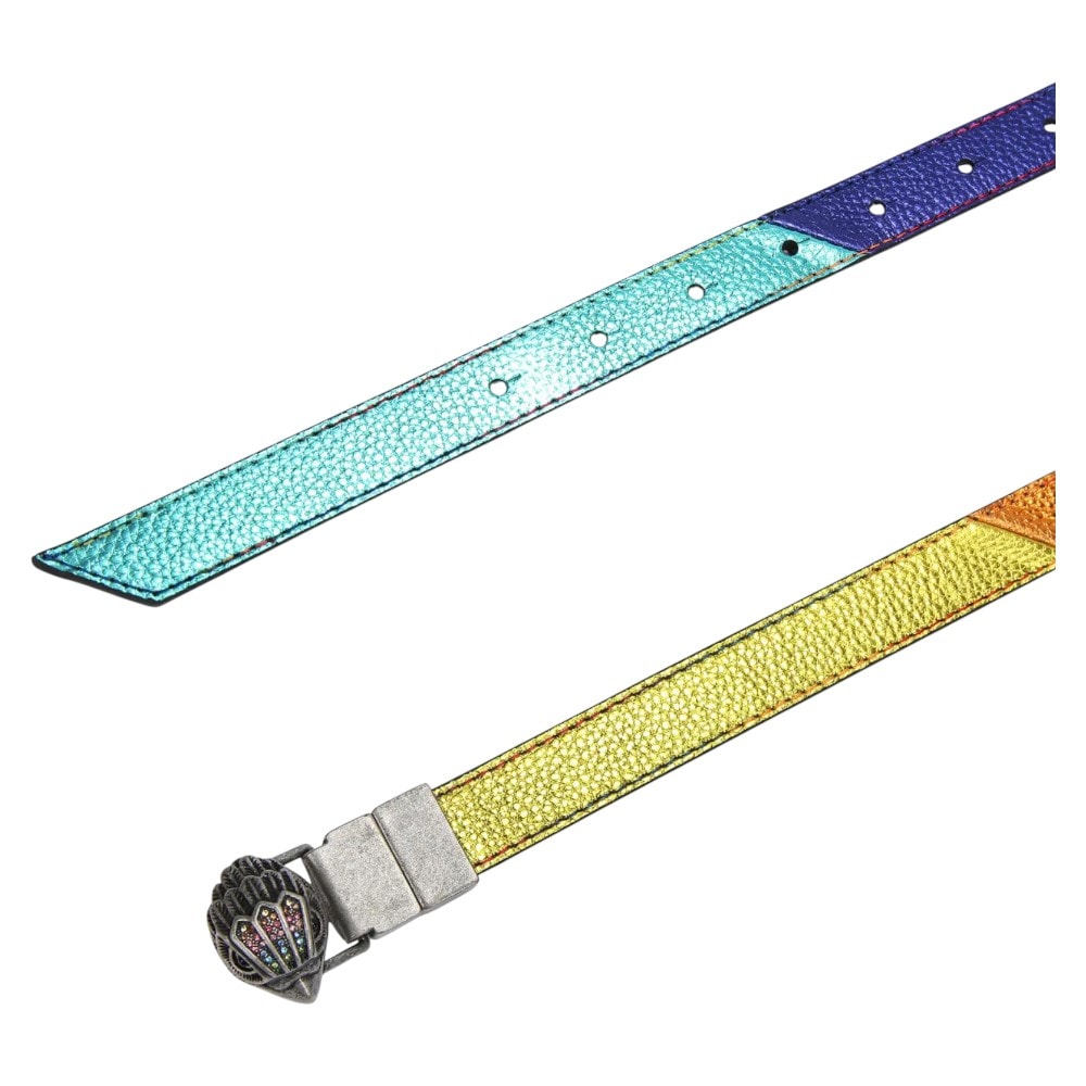 Cinturón reversible mujer multicolor estrecho Kurt Geiger foto 4