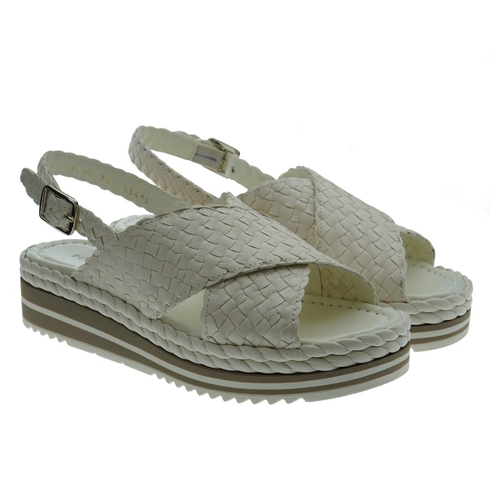 Sandalias trenzadas mujer cuña Pons Quintana 9797.T00