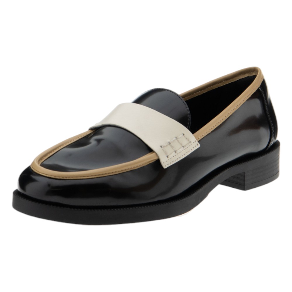 Mocasines piel mujer negros Arezzo | Carrilé foto 3