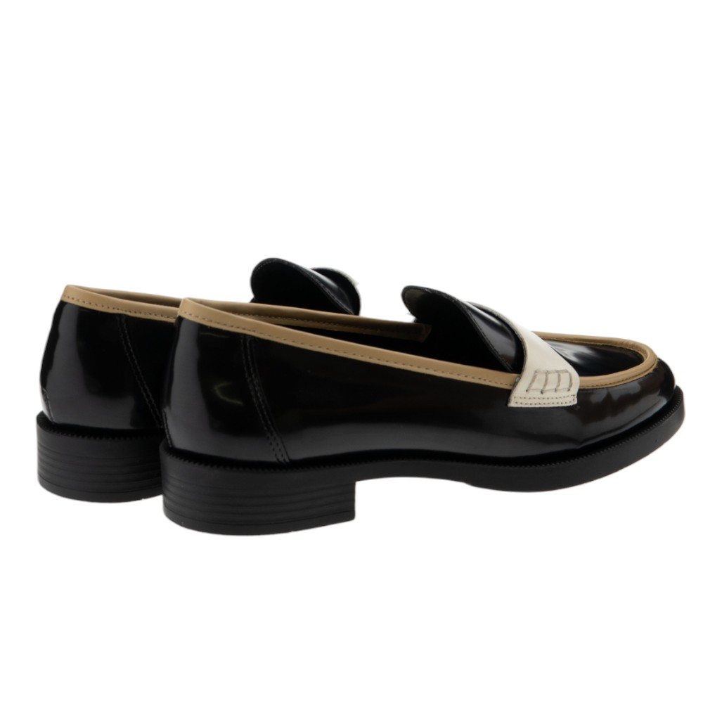 Mocasines piel mujer negros Arezzo | Carrilé foto 4