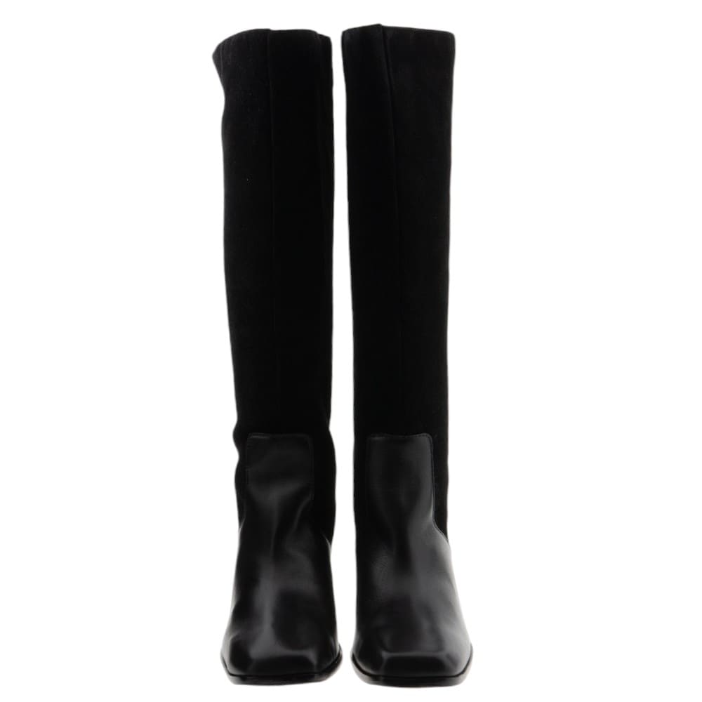 Botas altas tacón piel y ante Arezzo mujer foto 2