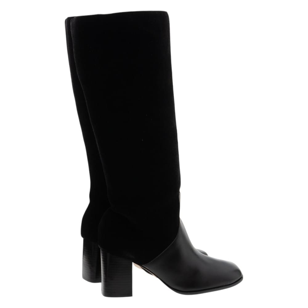 Botas altas tacón piel y ante Arezzo mujer foto 4