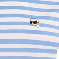 Camiseta mujer Karl Lagerfeld | Estilo a rayas con logo exclusivo foto 6