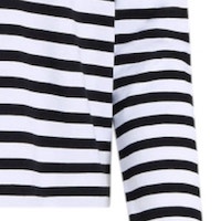 Camiseta Mujer Karl Lagerfeld Rayas – Estilo Chic y Sofisticado foto 5