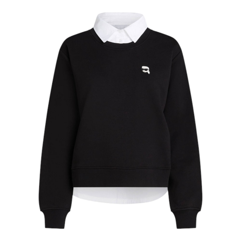 Sudadera Mujer Karl Lagerfeld Cuello Camisa A1W20084