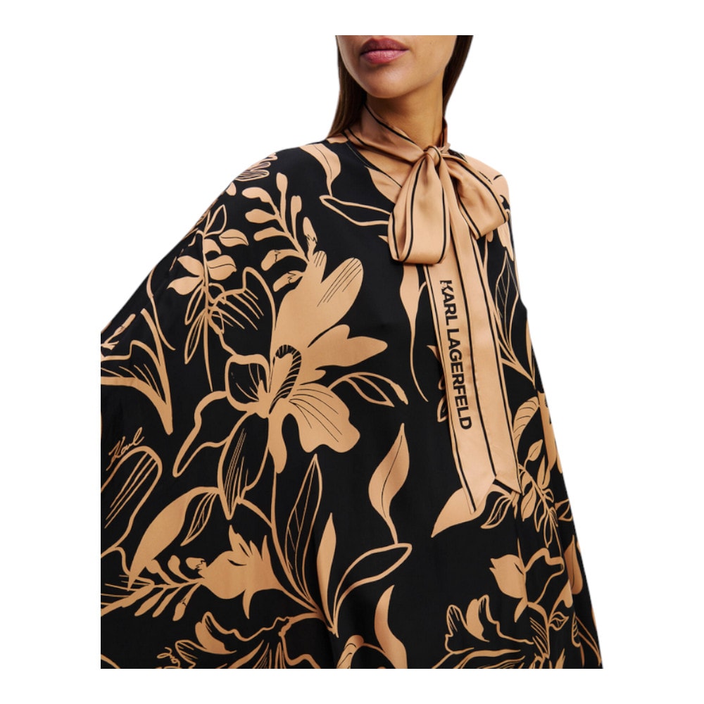 Vestido Karl Lagerfeld estampado floral | Elegancia y sofisticación foto 2