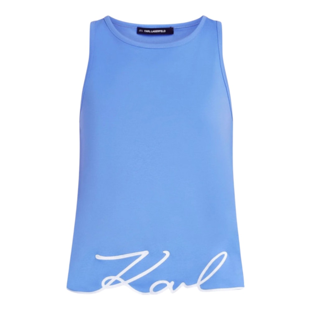 Camiseta Sin Mangas Karl Lagerfeld Logo A2W17066