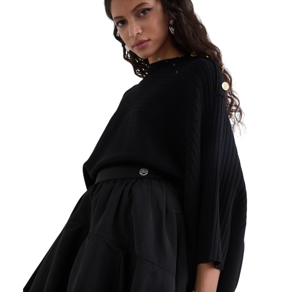 Falda negra mujer volantes Karl Lagerfeld | Gallery Carrilé foto 4