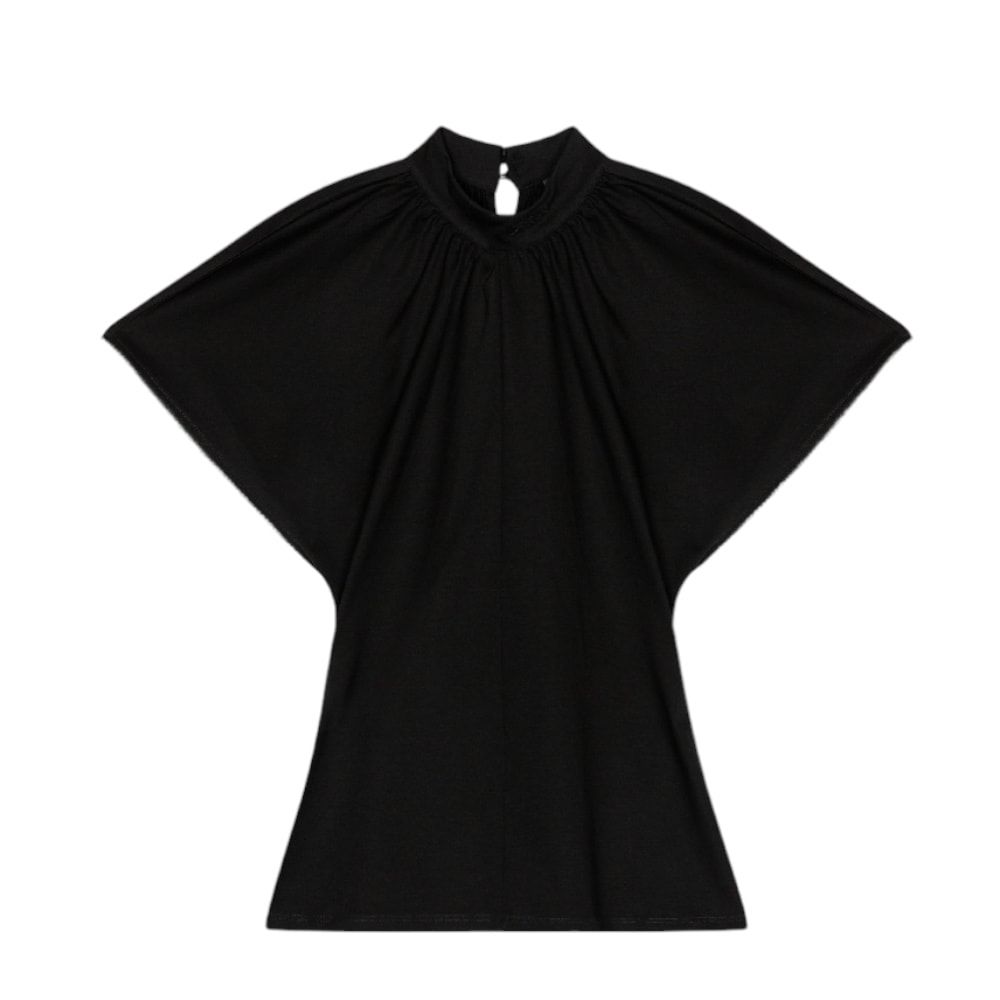 Camiseta algodón manga voluminosa Karl Lagerfeld A3W17012