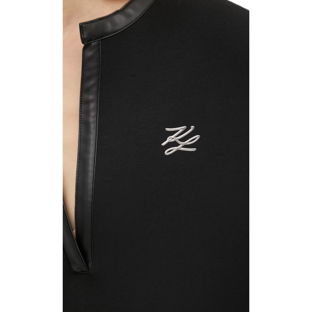 Poncho negro mujer punto Karl Lagerfeld | Gallery Carrilé foto 4