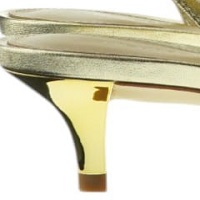 Sandalias mujer doradas tacón Michael Kors – Glamour y sofisticación foto 5