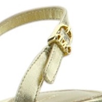 Sandalias mujer doradas tacón Michael Kors – Glamour y sofisticación foto 6