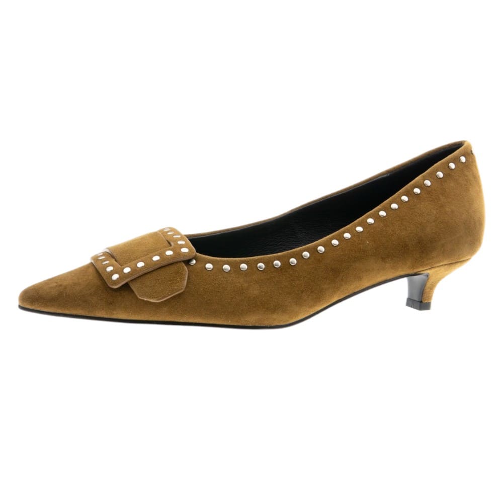 Zapatos Salón Tacón Kitten Tachas Bibilou foto 3