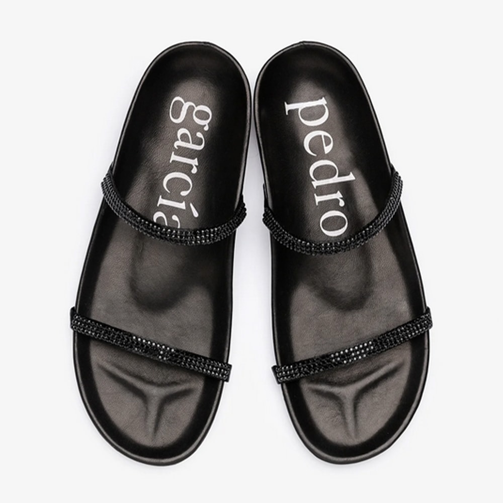 Sandalias Mujer Pedro García Negras - Elegancia y Confort foto 2
