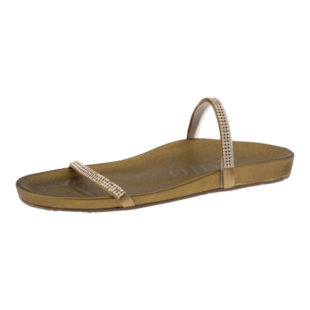 Sandalias Mujer Pedro García Oro - Elegancia y Comodidad foto 3